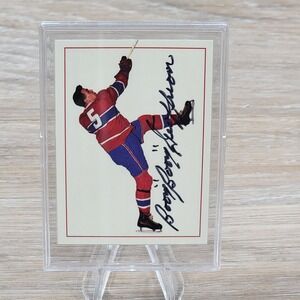 Parkhurst Lucky Autograph Card Boom Boom Geoffrion 883/956 Hockey Signed